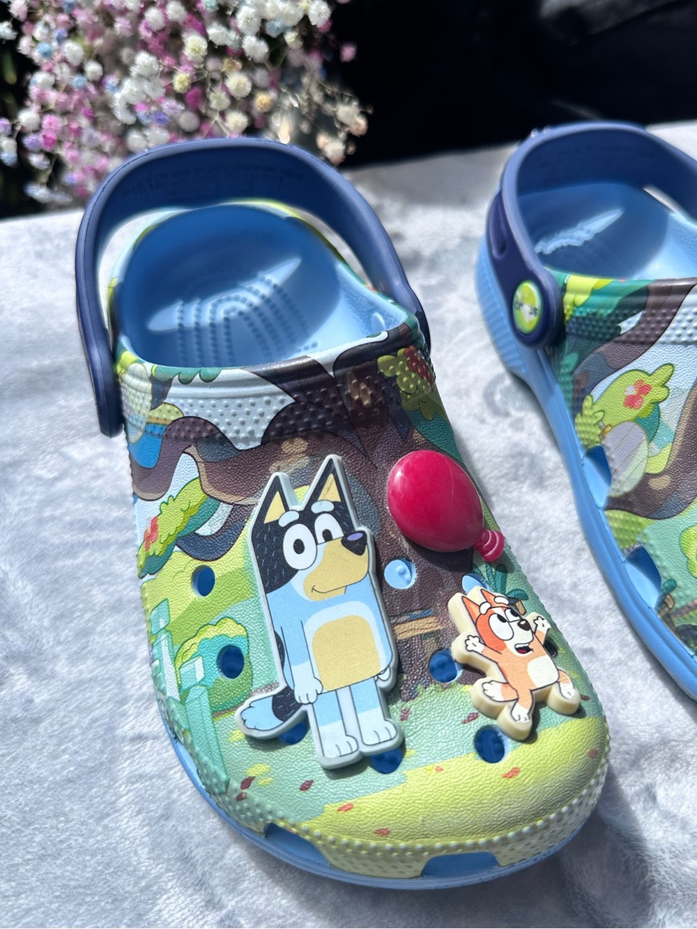 Crocs Kids' Bluey Classic Clogs - Size 1
